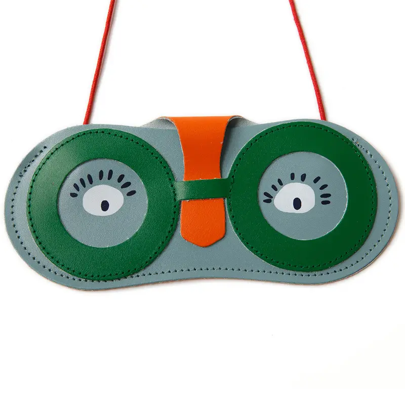 Speccy Glasses Case In Heritage Blue by Ark Colour Designs