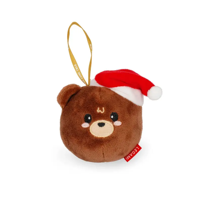 Teddy Plush Christmas Tree Decoration by Legami