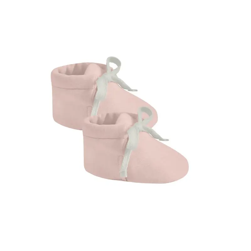 Baby Booties in Bubblegum by Quincy Mae