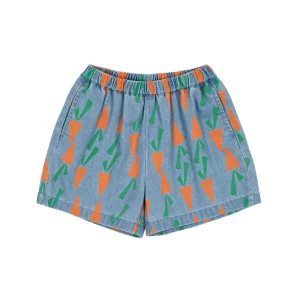 Carrot Shorts in Denim Blue by Jelly Mallow