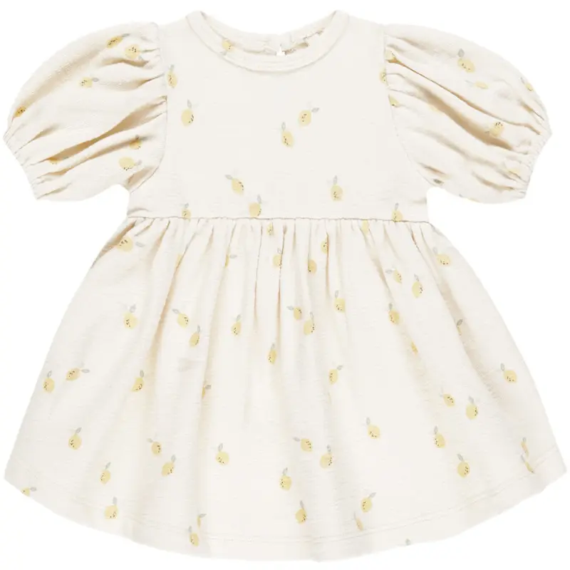 Darla Dress in Lemons by Quincy Mae