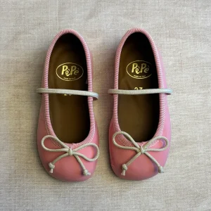 Darlyn Patent Leather Ballet Slippers in Bubblegum Pink by PP