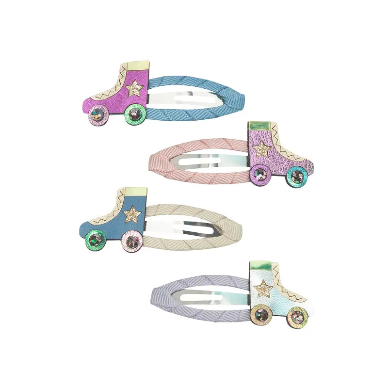 Disco Rollerskates Hair Clips by Mimi & Lula