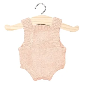 Lou Tricot Romper (34cm Doll) in Pink by Minikane