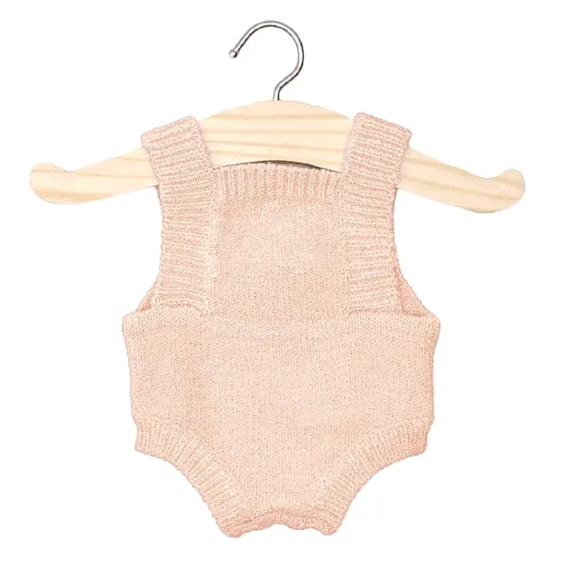 Lou Tricot Romper (34cm Doll) in Pink by Minikane