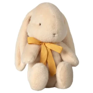 Medium Plush Bunny in Cream With Bow (34cm) By Maileg