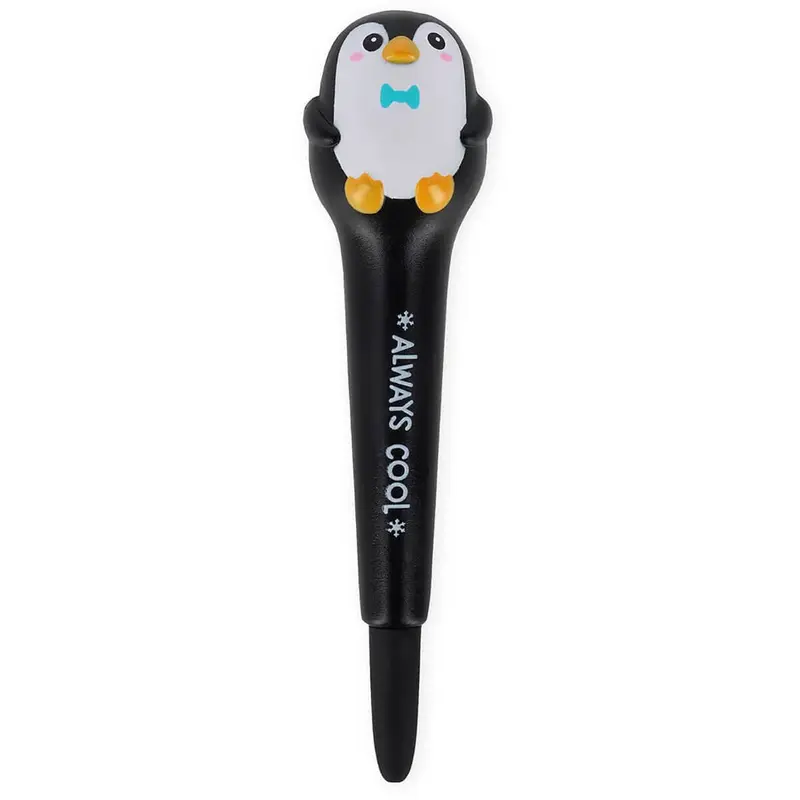 Penguin Squishy Pen (Black Ink) by Legami