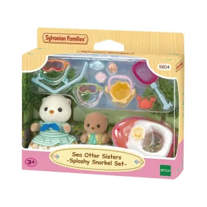 Sea Otter Sisters Splashy Snorkel Set by Sylvanian Families