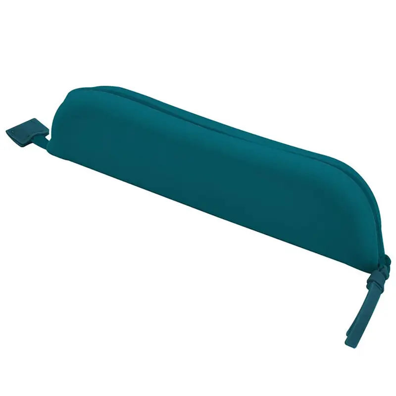 Soft Silicone Mini Pencil Case in Petrol Blue by Legami