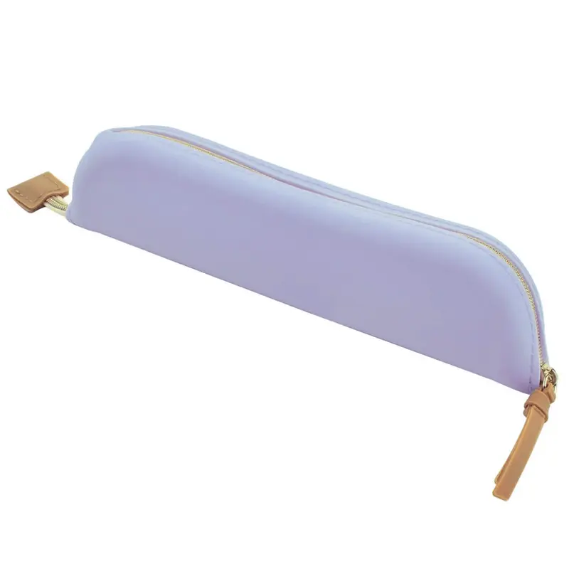 Soft Silicone Mini Pencil Case in Violet by Legami