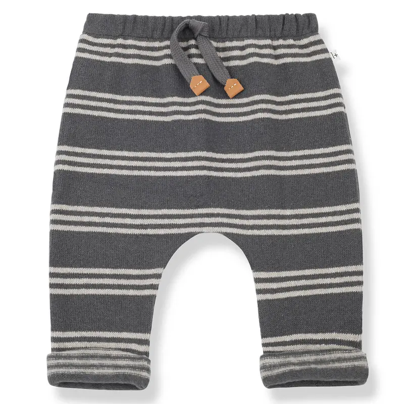 Uriel Pants in Grey by 1+ in the Family - Last Ones In Stock - 3-12 Months