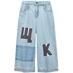 W.K Kons Jean in Pale Bleach Wash by Wynken