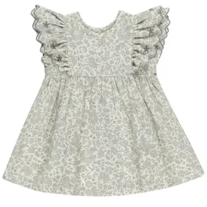 Alina Dress in Blue Blossom by Quincy Mae