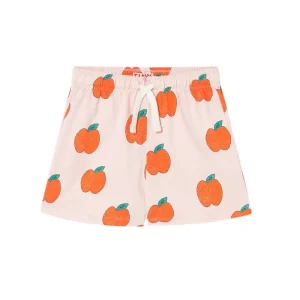 Apples Shorts in Pastel Pink by Tinycottons