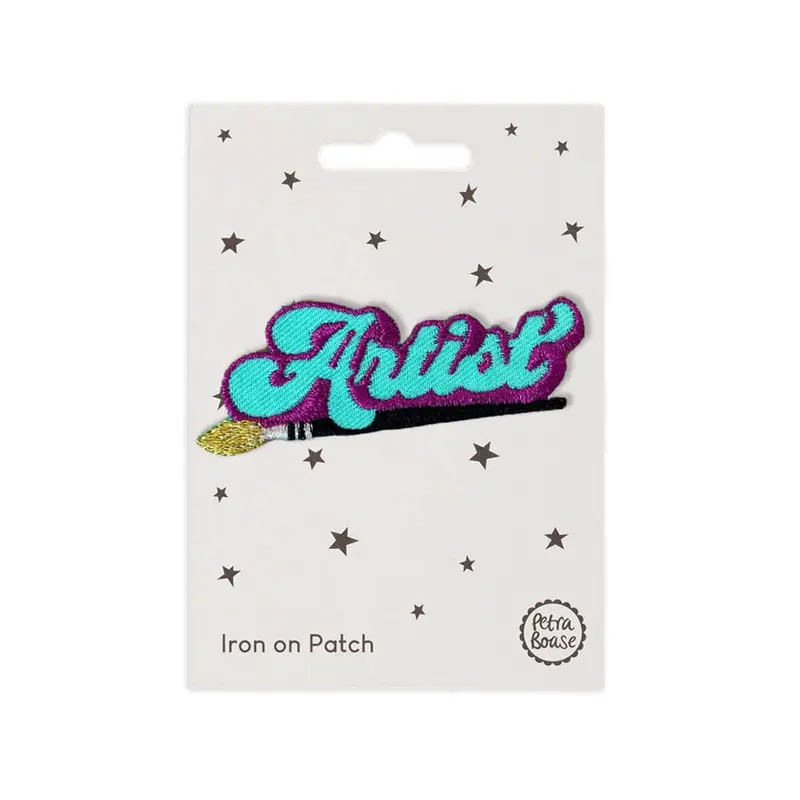 Artist Iron On Patch by Petra Boase