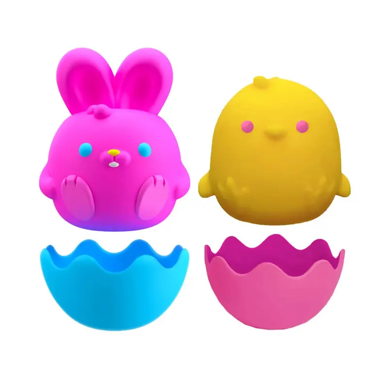 Bunnies & Chicks Needoh Squishy Toy by Schylling