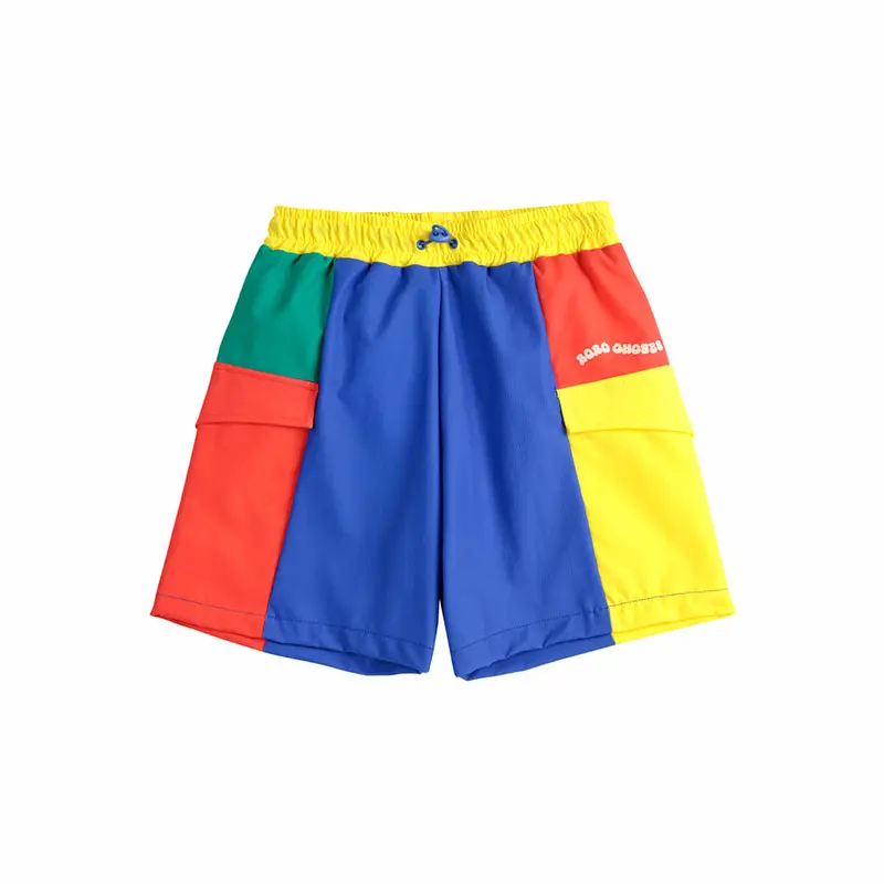 Colour Block Swim Boardshorts by Bobo Choses - Last One In Stock - 2-3 Years