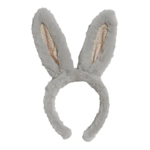 Fluffle Bunny Headband in Smoke by Olli Ella