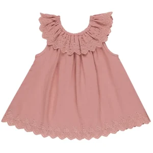 Isla Dress in Lipstick by Quincy Mae