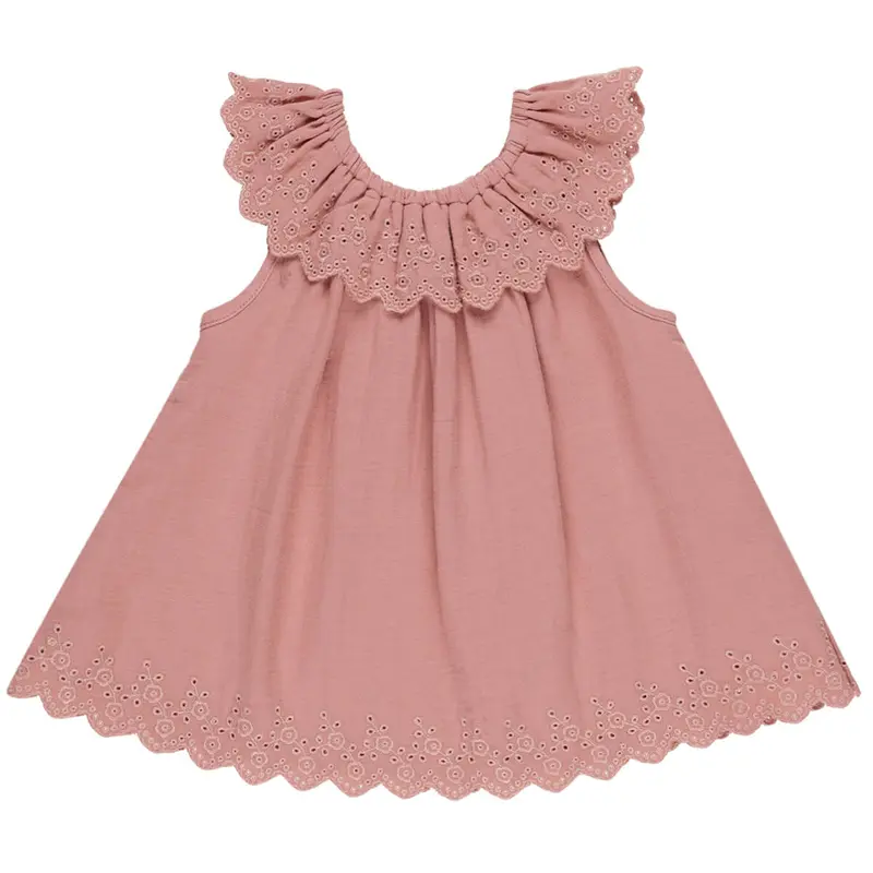 Isla Dress in Lipstick by Quincy Mae