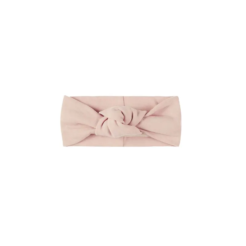 Knotted Headband in Bubblegum by Quincy Mae - Last One In Stock - 12-24 Months