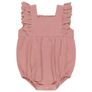 Naomi Romper in Lipstick by Quincy Mae