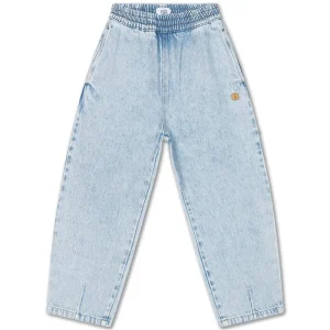 No Sweat Pant in Light Blue Denim by Repose AMS