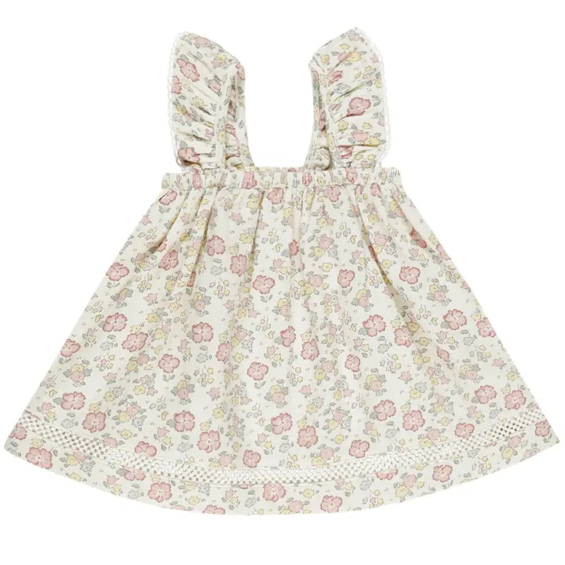 Ruffled Tank Dress in Bloom by Quincy Mae