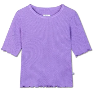 Slim Tee in Violet Lavendula by Repose AMS