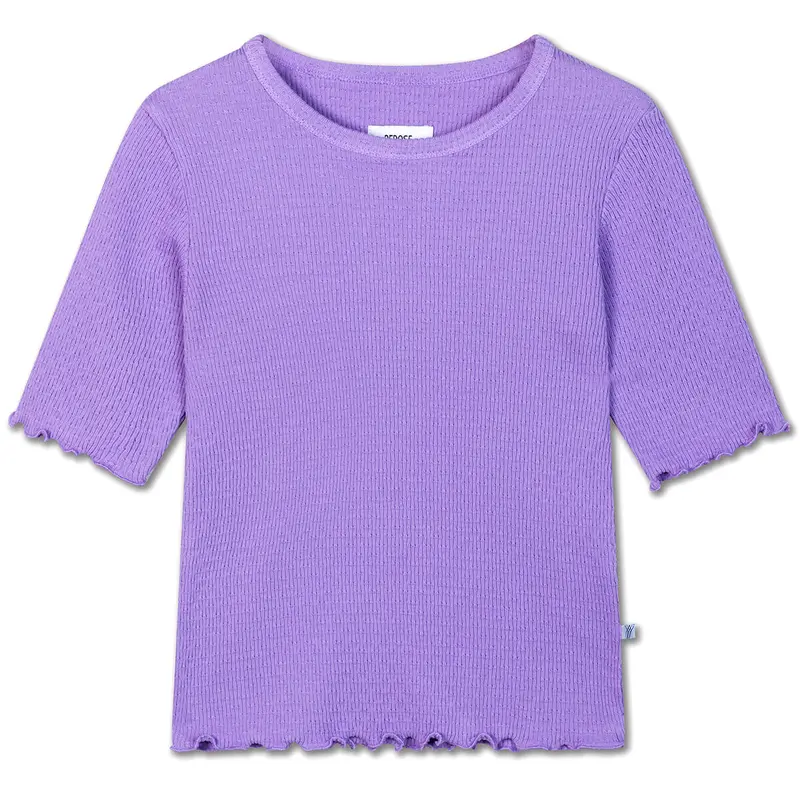 Slim Tee in Violet Lavendula by Repose AMS