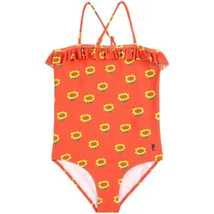 Sunflower All Over Swimsuit by Bobo Choses