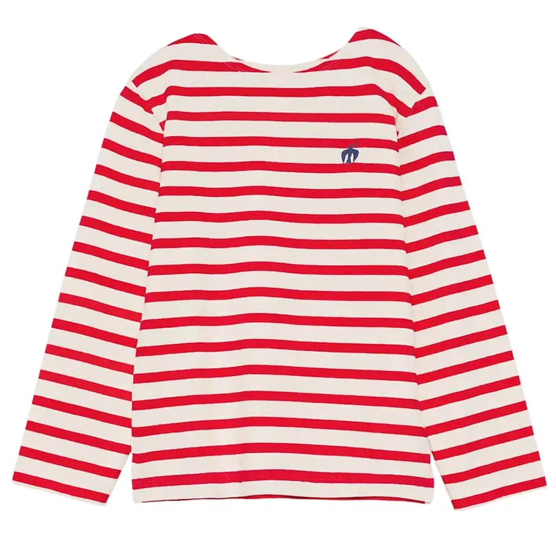 T-Shirt n04 in Scarlet Red by True Artist