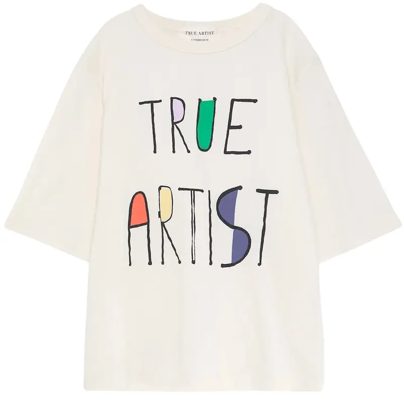 T-Shirt n05 in True Ivory White by True Artist