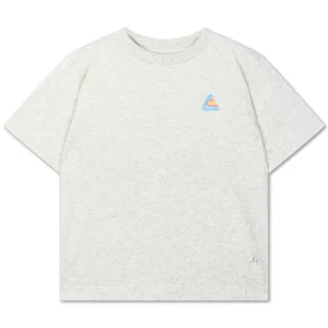 Tee Shirt in Light Mixed Cream by Repose AMS - Last One In Stock - 4 Years