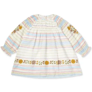 Tulip Dress in Border Stripe by Lali - Last Ones In Stock - 3-4 Years