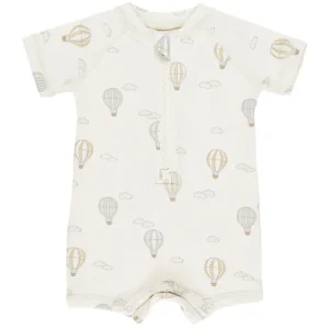 Zip Rashguard One Piece in Hot Air Balloons by Quincy Mae