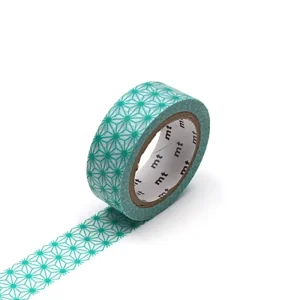 Asanoha Hisui 15mm Deco Series Washi Tape by MT Japan