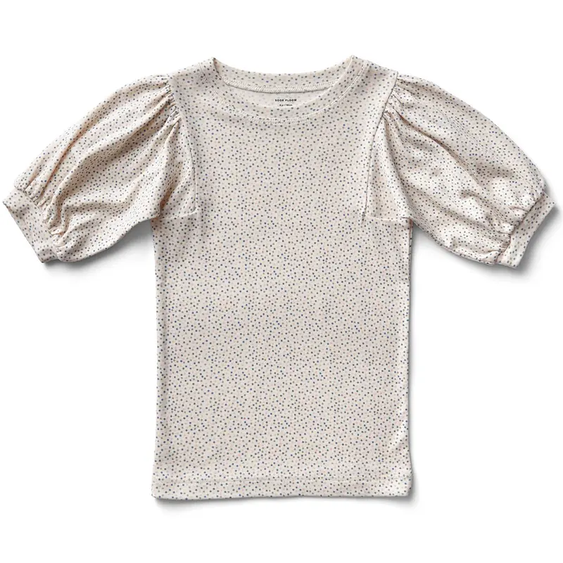 Balloon Tee in Confetti Print / Blueberry by Soor Ploom - Last Ones In Stock - 10-12 Years