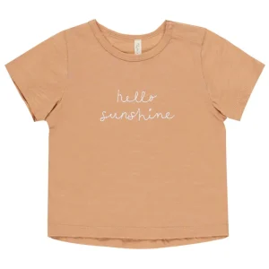 Basic Tee in Hello Sunshine by Rylee & Cru