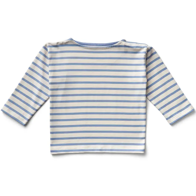 Boxy Tee in Stripe / Sky by Soor Ploom