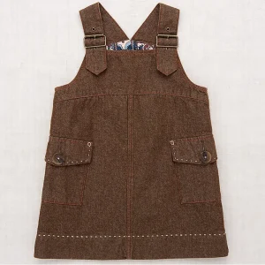 Buckle Jumper Dress in Earth by Misha & Puff