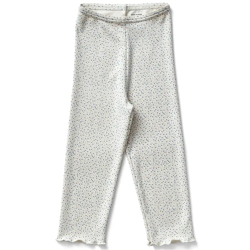 Capri Legging in Confetti Print / Blueberry by Soor Ploom - Last Ones In Stock - 10-12 Years