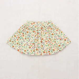 Circle Skirt in String / Hazy Lilac Brimfield by Misha & Puff