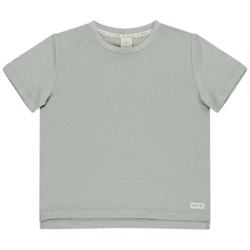 Cove Essential Pocket Tee in Heathered Seafoam by Rylee & Cru