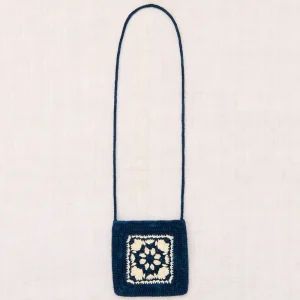 Crochet Afghan Bag in Celestial by Misha & Puff