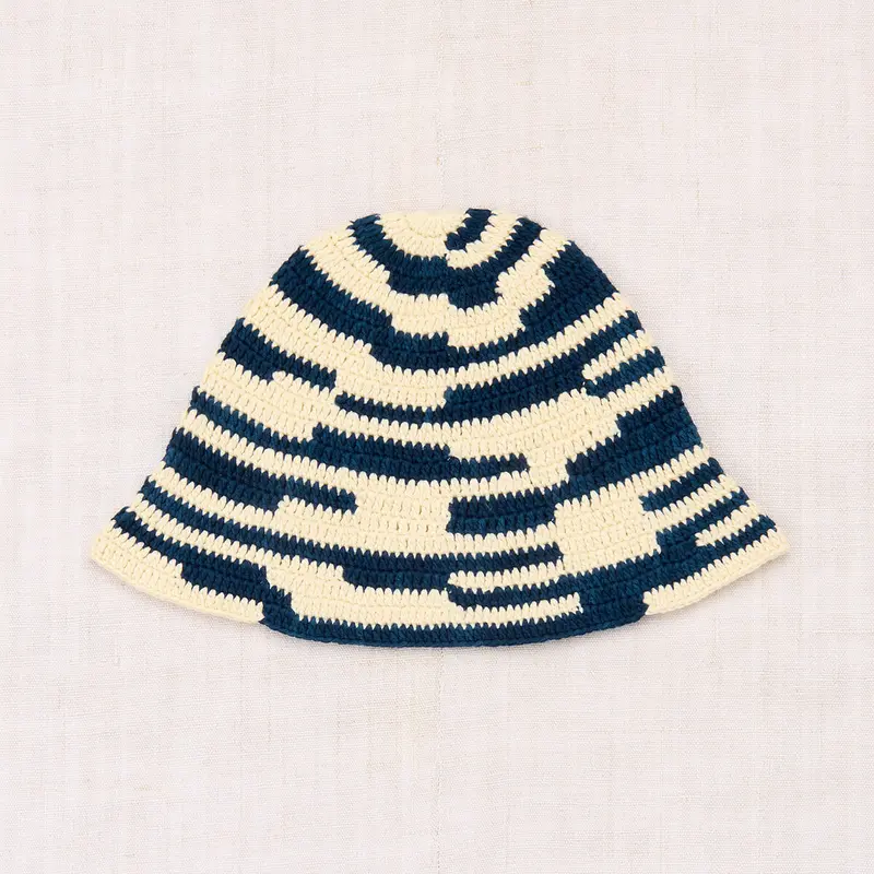 Crochet Beach Hat in Celestial by Misha & Puff