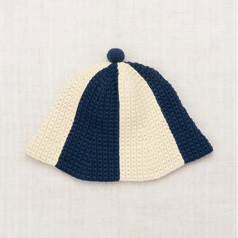 Crochet Tulip Hat in Celestial by Misha & Puff