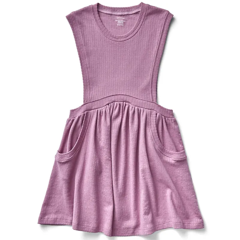 Dunes Dress in Zinnia Pointelle by Soor Ploom - Last Ones In Stock - 8-12 Years