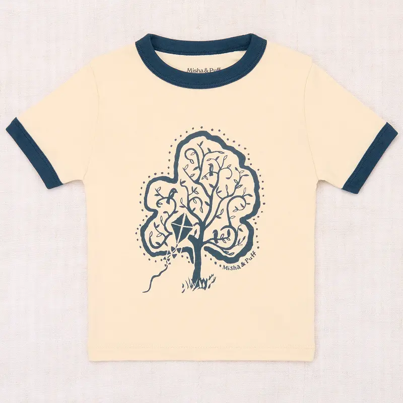 Esplanade Ringer Tee in Celestial by Misha & Puff