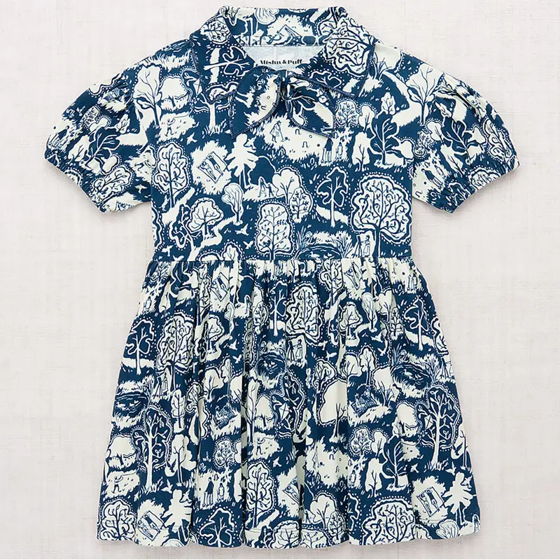 Junior Scout Dress in Celestial Esplanade by Misha & Puff